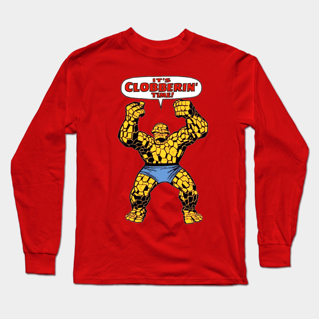 it's clobberin time shirt